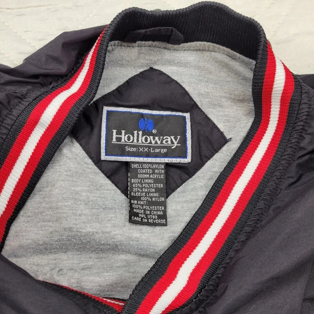 Texas‎ Tech Red Raiders Holloway lined pull over wind breaker XXL